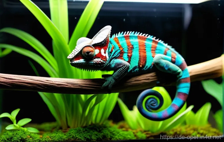 파충류 질병 치료 약품 - **Prompt:** A professional and compassionate exotic animal veterinarian, wearing clean blue scrubs a...